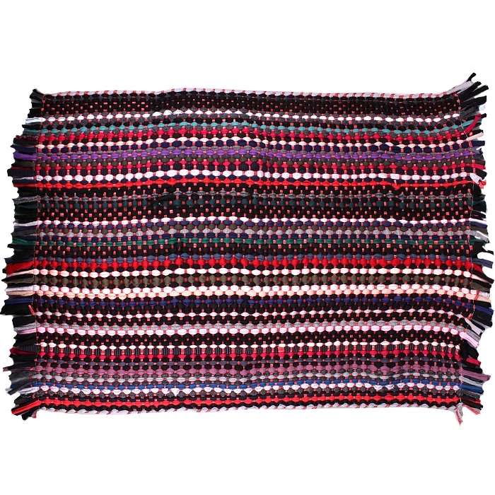 Коврик напольный тканевый плетеный 43*68см, DV-H-52