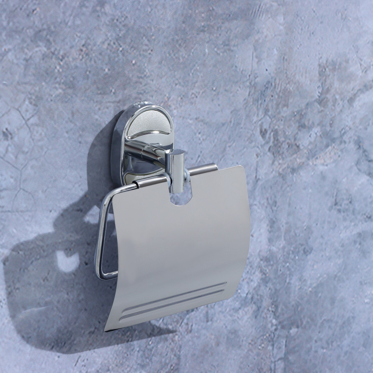 Держатель для туалетной бумаги с крышкой Нео 1499353